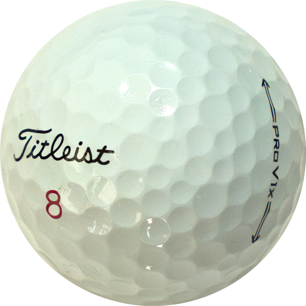 Used Titleist Prov1x 2021 - 1 Dozen golf balls – ZingerGolfBalls.com
