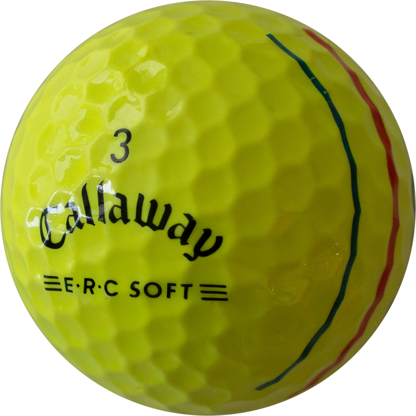 Used Callaway ERC Soft Yellow Triple Track - 1 Dozen | Zinge