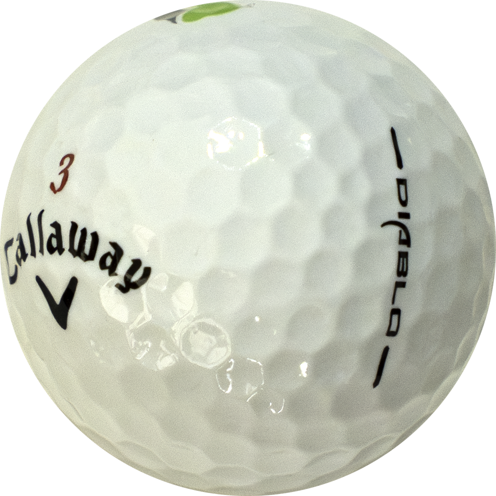 Used Callaway Diablo Mix - 1 Dozen golf balls – ZingerGolfBalls.com