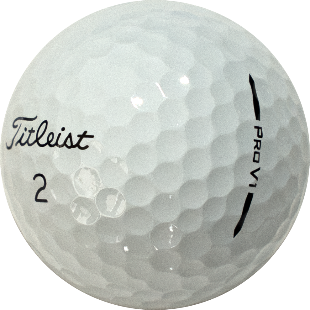 Used Titleist Prov1 2025 - 1 Dozen golf balls – ZingerGolfBalls.com