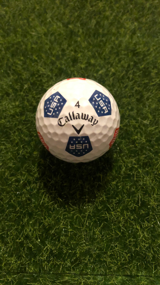 12 Callaway Chrome Soft Soccer Golf Balls