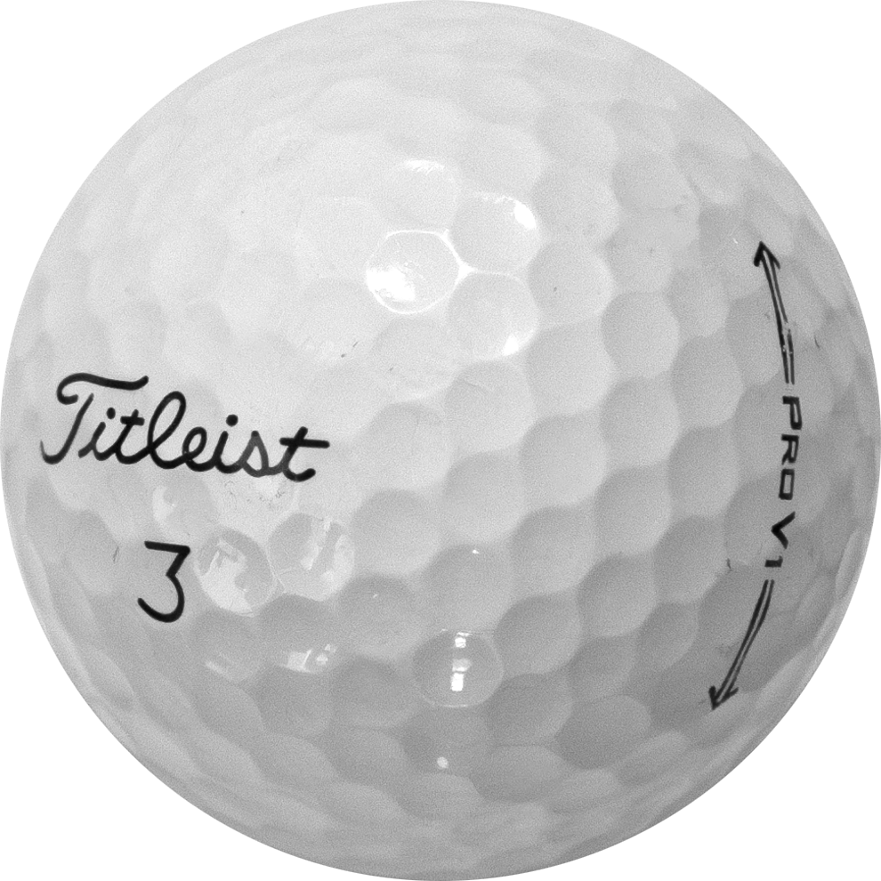 Used Titleist Prov1 2021 - 1 Dozen golf balls – ZingerGolfBalls.com
