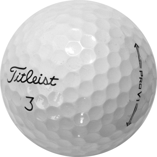 Used Titleist Prov1 2021 - 1 Dozen golf balls – ZingerGolfBalls.com