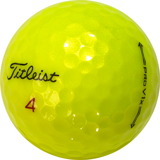 Used Titleist Prov1x 2021 Yellow - 1 Dozen golf balls – ZingerGolfBalls.com