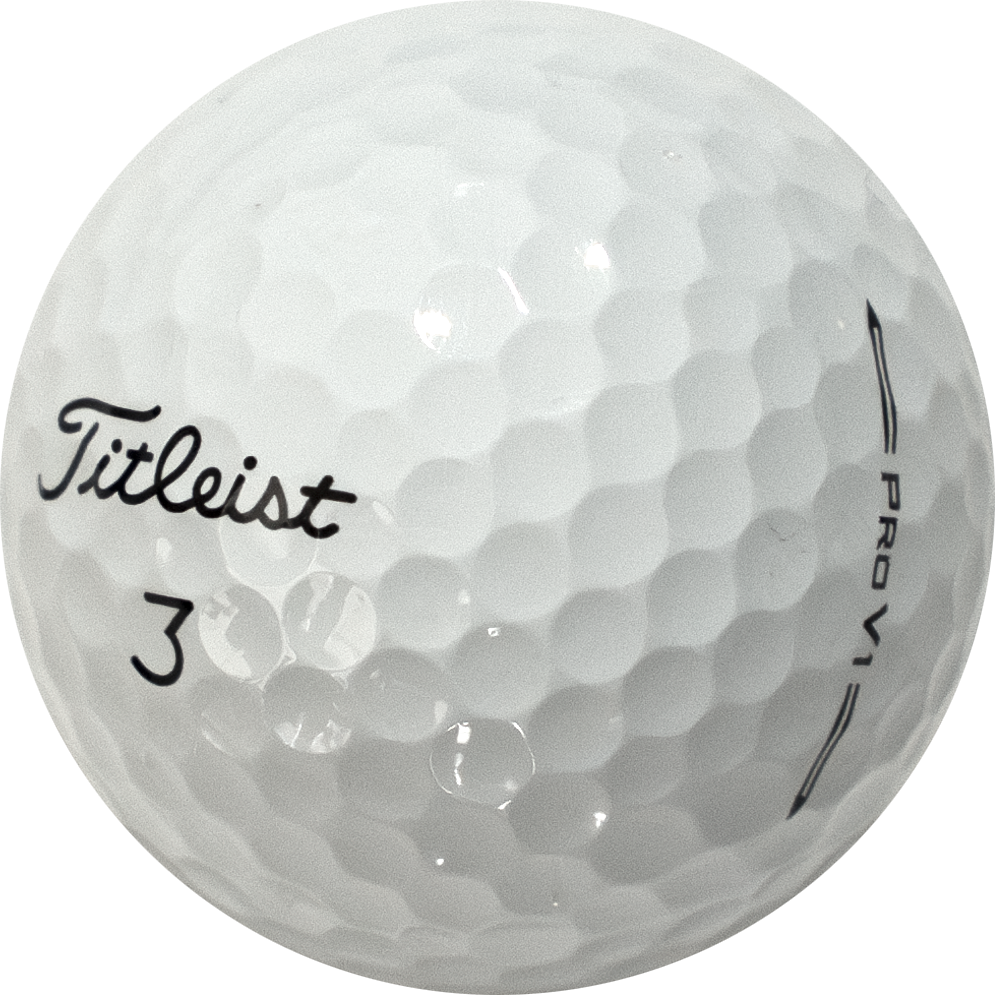 Used Titleist Prov1 2023 - 1 Dozen golf balls – ZingerGolfBalls.com