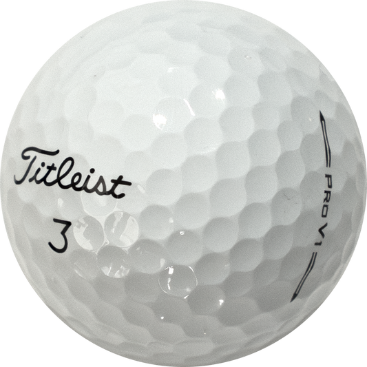 Used Titleist Prov1 2023 - 1 Dozen golf balls – ZingerGolfBalls.com