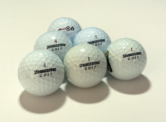 Used Bridgestone Mix - 1 Dozen golf balls – ZingerGolfBalls.com