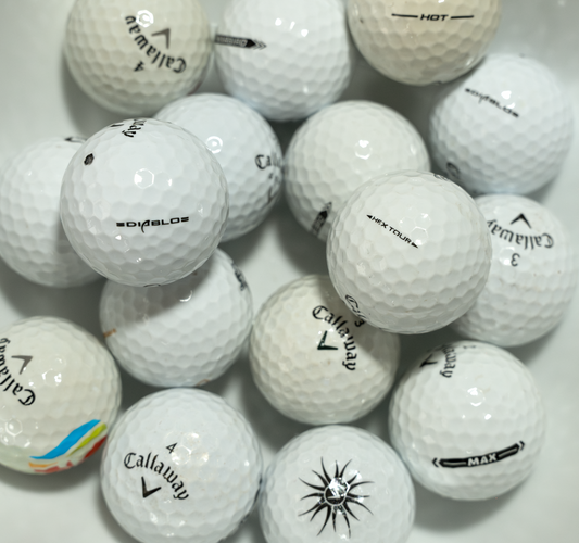 Used Callaway Mix - 50 Pack golf balls – ZingerGolfBalls.com