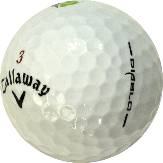 Used Callaway Diablo Mix - 1 Dozen golf balls – ZingerGolfBalls.com