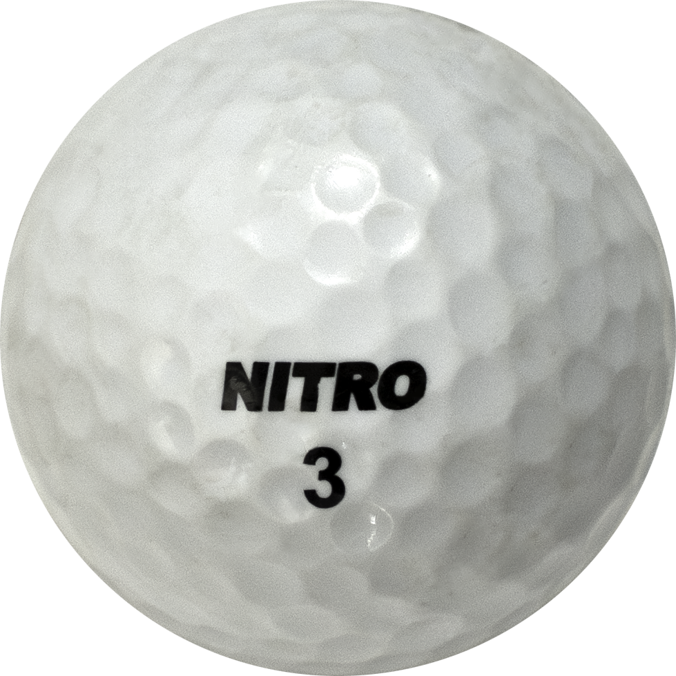 Used Nitro Mix - 1 Dozen golf balls – ZingerGolfBalls.com