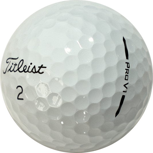 Used Titleist Prov1 2025 - 1 Dozen golf balls – ZingerGolfBalls.com