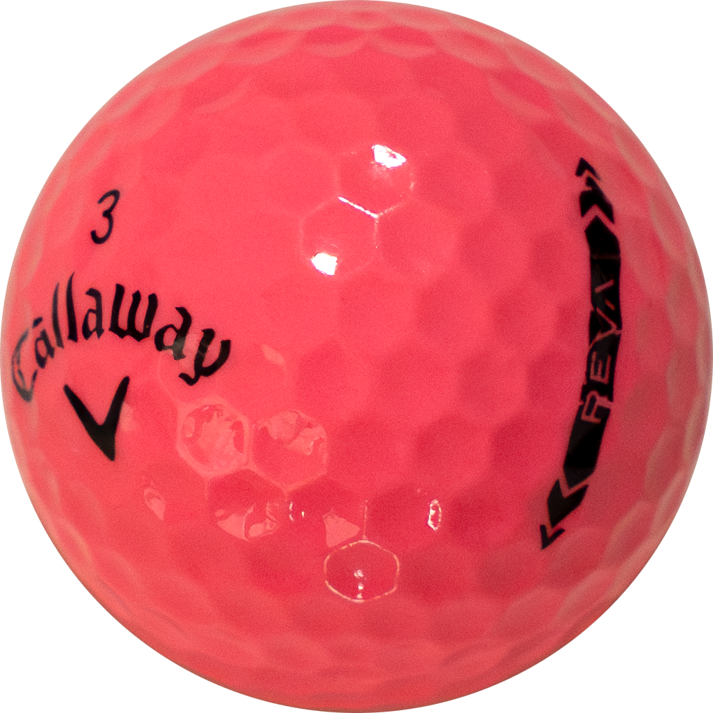 Used Callaway REVA Pink - 1 Dozen golf balls – ZingerGolfBalls.com