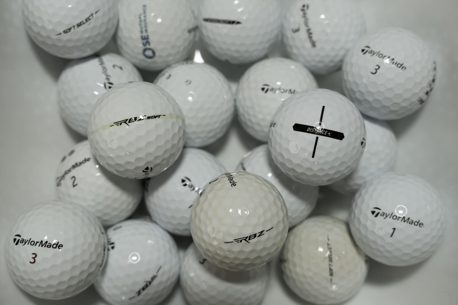 Used Taylormade Mix - 50 Pack golf balls – ZingerGolfBalls.com