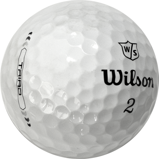 Used Wilson Triad - 1 Dozen golf balls – ZingerGolfBalls.com