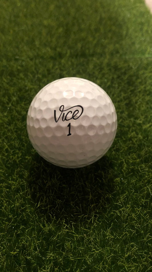 12 Vice Golf Balls