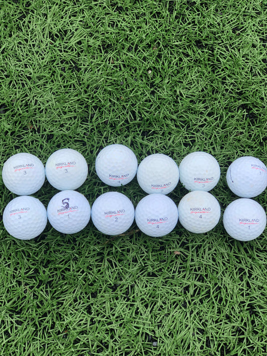 12 Kirkland Golf Balls