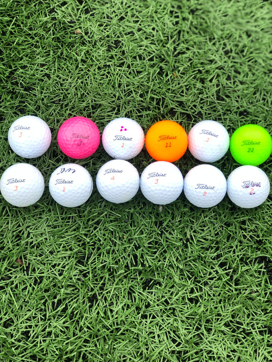 12 Titleist Velocity Golf Balls