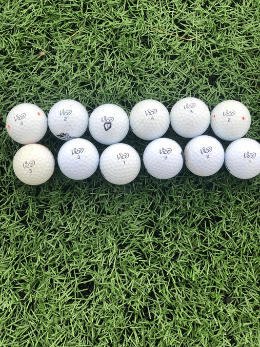 12 Vice Golf Balls